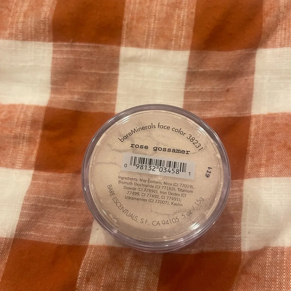 Bare Minerals Face Powder Rose Gossamer Highlighter NEW